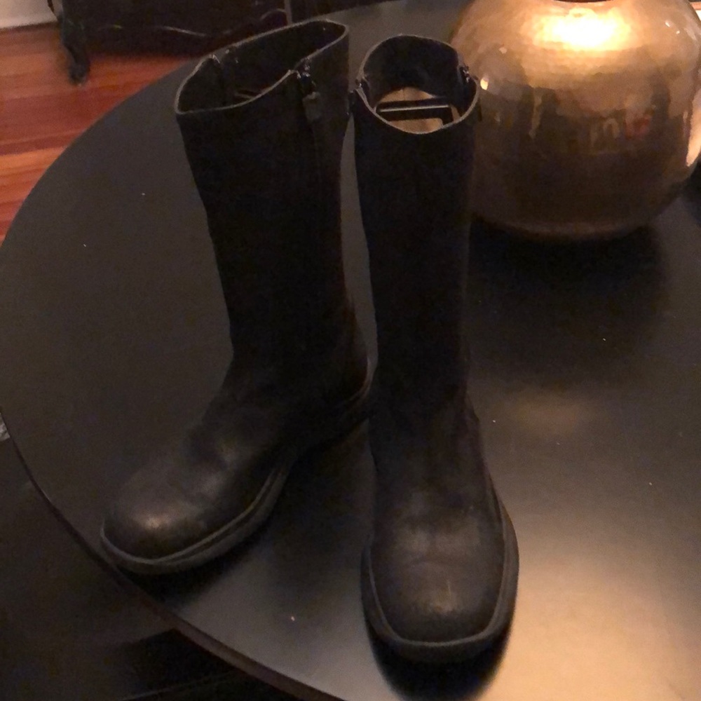 Perfect black mid calf Costume National boots